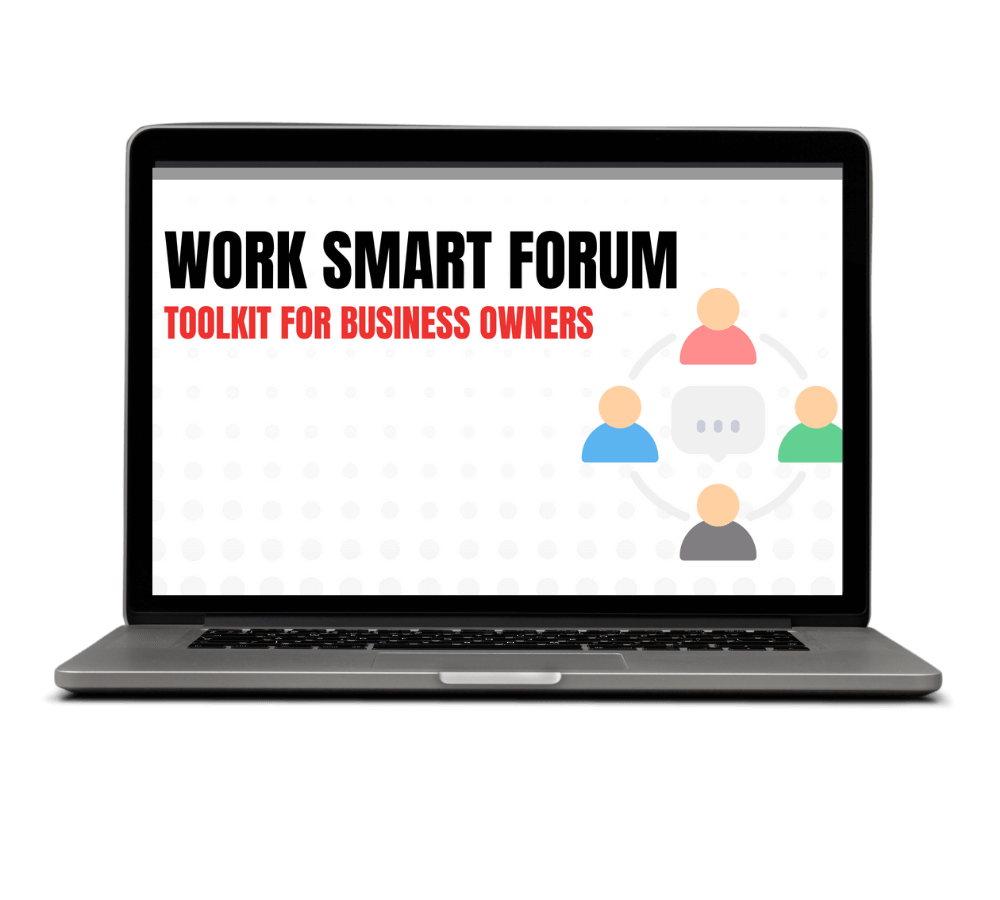 The Work Smart Forum Mockup
