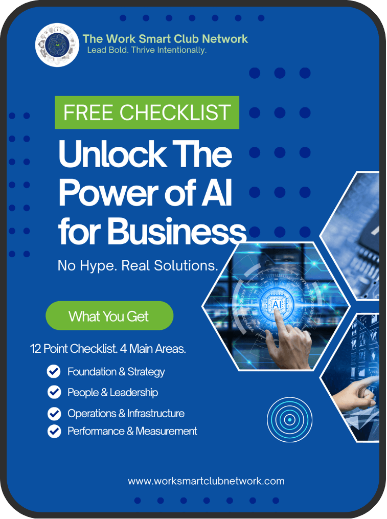 Unlock The Power of AI for Business mockup