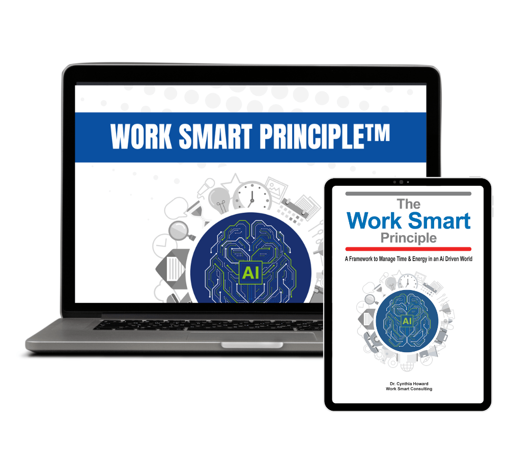 The Work Smart Principle mockup
